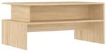 vidaXL Couchtisch Sonoma-Eiche 90x55x42,5 cm Holzwerkstoff