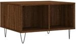 vidaXL Couchtisch Braun Eichen-Optik 60x50x36,5 cm Holzwerkstoff Modell 3