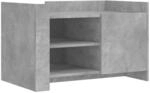 vidaXL Couchtisch Betongrau 80x50x50 cm Holzwerkstoff Modell 1