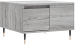vidaXL Couchtisch Grau Sonoma 55x55x36,5 cm Holzwerkstoff Modell 3