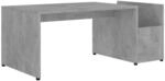 vidaXL Couchtisch Betongrau 90x45x35 cm Holzwerkstoff
