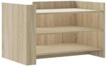 vidaXL Couchtisch Sonoma-Eiche 80x50x50 cm Holzwerkstoff Modell 1