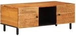 vidaXL Couchtisch 100x54x40 cm Massivholz Akazie
