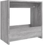vidaXL Beistelltisch Grau Sonoma 50x26x50 cm Holzwerkstoff