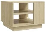 vidaXL Couchtisch Sonoma-Eiche 55x55x43 cm Holzwerkstoff
