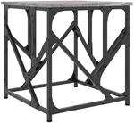 vidaXL Couchtisch Grau Sonoma 45x45x47,5 cm Holzwerkstoff