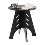 SoBuy Beistelltisch mit Zapfenverbindungen Couchtisch Nachttisch HFBT01-SCH