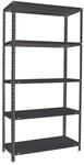 PROREGAL Schraubregal Panda HxBxT 180 x 90 x 30 cm Fachlast 100 kg Anthrazit