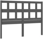 vidaXL Kopfteil Grau 145,5x4x100 cm Massivholz Kiefer 818922