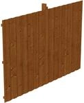 Skan Holz R&uuml;ckwand Deckelschalung 341 x 220 cm Fichte Nussbaum