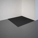 Schulte Duschwanne ExpressPlus Extraflach Quadrat 80 cm x 80 cm Anthrazit