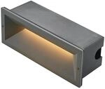 Lucande LED Wandleuchte Au&szlig;en Jaano 9617098 Modern in Schwarz aus Aluminium