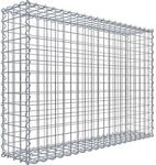 Gabiona Gabionenkorb 70 cm x 100 cm x 20 cm Maschenw 5 cm x 5 cm