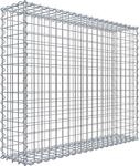Gabiona Gabionenkorb 80 cm x 100 cm x 20 cm Maschenw 5 cm x 5 cm