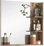 Spiegelregal Mason Holzfarben Nox Oak 79 cm