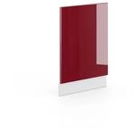 Vicco Frontblende Fame-Line Bordeaux Hochglanz/Wei&szlig; 45 cm ohne Arbeitsplatte