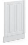 Vicco Frontblende Fame-Line Wei&szlig; Landhaus/Wei&szlig; 45 cm ohne Arbeitsplatte