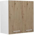 Vicco H&auml;ngeschrank R-Line H&auml;ngender K&uuml;chenschrank Artisan-Eiche/Wei&szlig; 60 cm