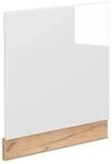 Vicco Frontblende Fame-Line Wei&szlig; Hochglanz/Goldkraft Eiche 60 cm ohne...