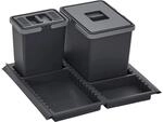 SOTECH Abfallsammler M&uuml;lleimer Metropolis 15L 6L mit Deckel f&uuml;r Abfallsystem...