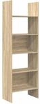 vidaXL B&uuml;cherregal Sonoma-Eiche 60x35x180 cm Holzwerkstoff 803410