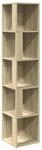 vidaXL Eckregal Sonoma-Eiche 33x33x164,5 cm Holzwerkstoff