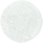 Ayyildiz Hochflorteppich Fluffy 3500 Wei&szlig; &Oslash; 120 cm