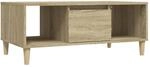 vidaXL Couchtisch Sonoma-Eiche 90x50x36,5 cm Holzwerkstoff Modell 7