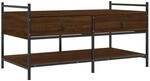 vidaXL Couchtisch Braun Eichen-Optik 99x50x50 cm Holzwerkstoff