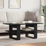vidaXL Couchtisch Schwarz 102x55x42 cm Holzwerkstoff Modell 4