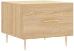 vidaXL Couchtisch Sonoma-Eiche 50x50x40 cm Holzwerkstoff Modell 4