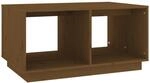 vidaXL Couchtisch Honigbraun 80x50x40 cm Massivholz Kiefer Modell 3