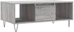 vidaXL Couchtisch Grau Sonoma 90x50x36,5 cm Holzwerkstoff Modell 14