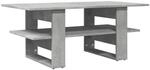 vidaXL Couchtisch Betongrau 102x55x42 cm Holzwerkstoff Modell 2