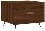 vidaXL Couchtisch Braun Eichen-Optik 50x50x40 cm Holzwerkstoff Modell 2