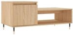 vidaXL Couchtisch Sonoma-Eiche 100x50x45 cm Holzwerkstoff Modell 5