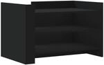 vidaXL Couchtisch Schwarz 80x50x50 cm Holzwerkstoff