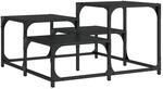 vidaXL Couchtisch Schwarz 68x68x40 cm Holzwerkstoff