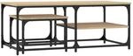 vidaXL Satztische 2 Stk. Sonoma-Eiche Holzwerkstoff Modell 2