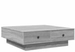 vidaXL Couchtisch Grau Sonoma 90x90x28 cm Holzwerkstoff Modell 1
