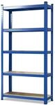 KARAT Schwerlastregal Blau Maximale Traglast 875 kg 220 x 90 x 60 cm
