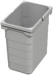 Ninka Eins2vier Abfallsammler M&uuml;lleimer 7L 250 x 230 x 153 mm Alugrau 5076