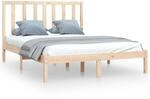 vidaXL Massivholzbett Kiefer 140x200 cm1084041