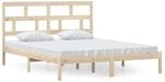 vidaXL Massivholzbett Kiefer 160x200 cm1053642