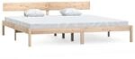 vidaXL Massivholzbett Kiefer 180x200cm UK Super King1135350