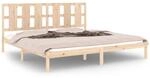 vidaXL Massivholzbett Kiefer 200x200 cm1119838