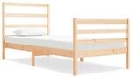 vidaXL Massivholzbett Kiefer 90x190 cm 3FT Single1157100