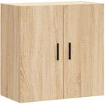 vidaXL Wandschrank Sonoma-Eiche 60x31x60 cm Holzwerkstoff Modell 6