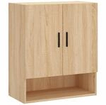 vidaXL Wandschrank Sonoma-Eiche 60x31x70 cm Holzwerkstoff Modell 7