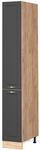 Vicco Apothekerschrank Fame-Line Anthrazit-Gold/Goldkraft Eiche 30 cm